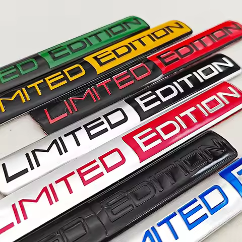 Car Stickers LIMITED EDITION Emblem 3D Aluminum SPECIAL Badge For volvo v40 golf mk2 mg zs hybrid 20