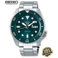 (Official Warranty) Seiko 5 Sports Superman Green Dial Automatic Men Watch SRPD61K1