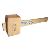 REMAX WOOD WOODEN MALLET HAMMER 2'' X 4''