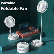 【ready stock】 🔥Fast Shipping🔥 Portable Fan Standing Table Desk Fan Cordless Foldable USB Rechargeable 7200mAh