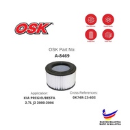 OSK AIR FILTER for KIA PREGIO/BESTA 2.7L J2 2000-2006 0K74R-23-603