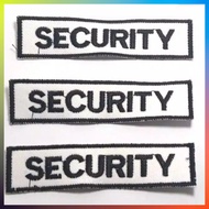 Embroidered Patch Bet security logo Embroidery uk 2x10cm