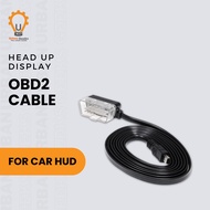 OBD2 Connector Cable OBD II Connector Cable For OBD Head Up Display
