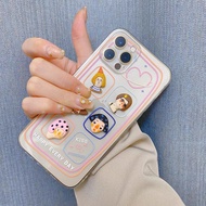 Huawei mobile phone case ins wind funny cute beard male soft silicone mobile phone case