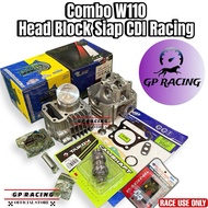 Combo Wave110 Racing 56mm Head Block With Cdi Unit Camshaft Siap gasket “GP RACING”