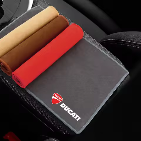Motorcycle Suede Wash Towel Microfiber Cleaning Rag Cloth For Ducati Panigale Diavel Superleggera V4