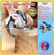 BOSCH GKS 7000 Mesin Circle 7 Inch Pemotong Kayu - Gurinda Gerinda Kayu no Makita Maktec