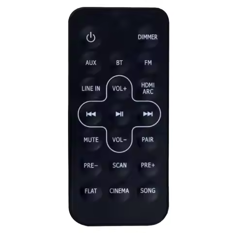 The new remote control is compatible with JBL STV202CN audio spare parts