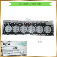 Gioăng (ron) quy lát ron mặt máy lắp cho xe cho xe Isuzu 6BG1 6BG1T mã SP 6BBI hàng DYG (Hàn Quốc)