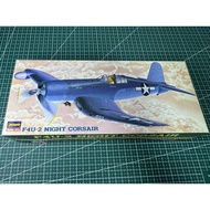 Hobby Boss 1/72 F4U-2 Night Corsair Assembly Model Board Complete, Water Sticker Instructions Are Al
