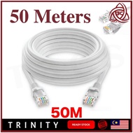 50M 50 Meters Network Cable Lan Wire Cat5e RJ45 Ethernet LAN Network PC Router Cable
