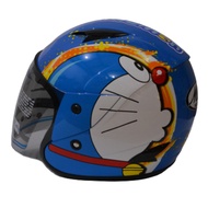 MDS Sport R3 Junior Doraemon D Face Blue Blue Helmet Size S