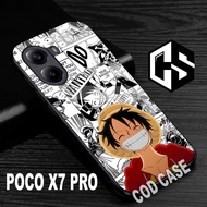 Case hp poco x7 pro glossy material glitter image motif Anime/softcase poco x7 Pro casing poco x7 pr
