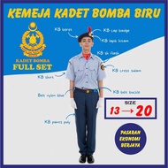 KEMEJA KADET BOMBA NO.3 LENGAN PENDEK BAJU KEMEJA LELAKI PERSATUAN KADET BOMBA DAN PENYELAMATAN (KBD