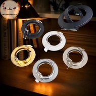 Better 1 Set Round Fixture Adjustable Downlight Led Holders Cutout For Bulb Holder Recessed LED Spot