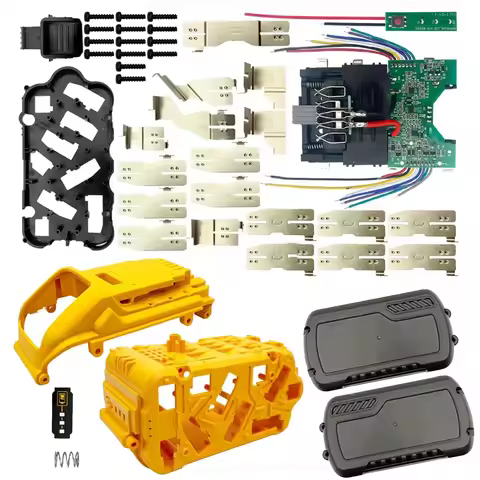 15-cell DCB609 Battery Plastic Case, 21700 Lithium Battery Case, Compatible With For Dewalt 20/60V P