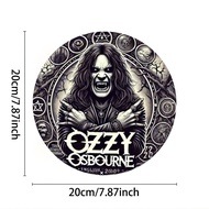 Ozzy Osbourne Nhôm Nghệ Thuật Treo Tường Kim Loại Bền Bỉ Chất Lượng Cao Trang Trí Cho Halloween Đồ T