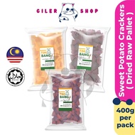 Keropok Ubi Keledek Ungu Purple Sweet Potato Crackers 400g | Keropok Ubi Keledek Oren Orange Sweet P