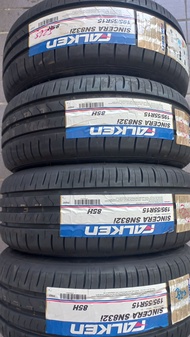 FALKEN 195/55R15  รุ่น ze310r ecorun รวมยาง 4 เส้น (ล๊อตใหม่ปี 2023) รุ่นใหม่! มาตรฐานญี่ปุ่น