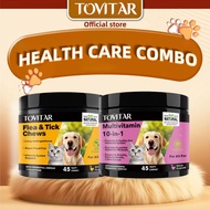 Tovitar® Flea Treatment and multivitamin health and wellness combo for cats and dogs