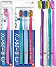 Curaprox 5460 Ultrasoft Toothbrush, 4 Pack