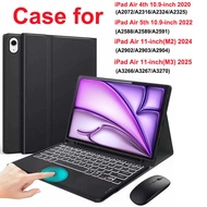 Case 11 Inch M2 2024 M3 2025,Bluetooth Keyboard Cover For Ipad Air 4Th 2020 5Th 2022 10.9-Inch