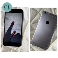 Iphone 6 plus 128 gb space grey batangan ibox second