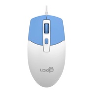 LDK X3 Wired Mouse USB Office Mouse 800/1200/1600 DPI Lightweight