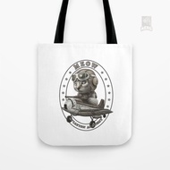 Pilot Paint Canvas Tote bag