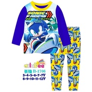 Ailubee Kids Pajamas B1706~ Sonic