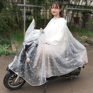 baju hujanBaju hujan basikal elektrik motosikal kereta tram dewasa lelaki dan wanita kalis air lutsinar yang menunggang