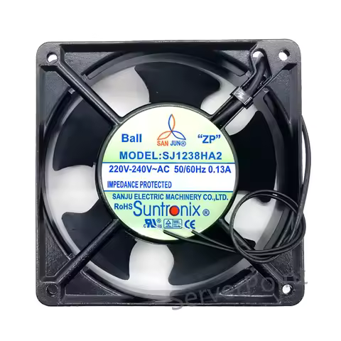 For SJ1238HA2 original Taiwan three giant 110V 220V 120 * 120 * 38 welding fan industrial fan