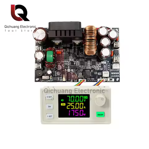 XY7025 CNC Voltage Regulator Buck Adjustable Constant Voltage Current MPPT Solar Controller Voltage 