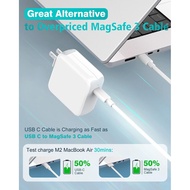 Charger for MacBook Air MacBook Pro 13 14 15 16 inch 2024 2023 2022 2021 2020, M1 M2 M3 M4 Laptop 70