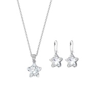 奧地利星光璀璨水晶 - 白色