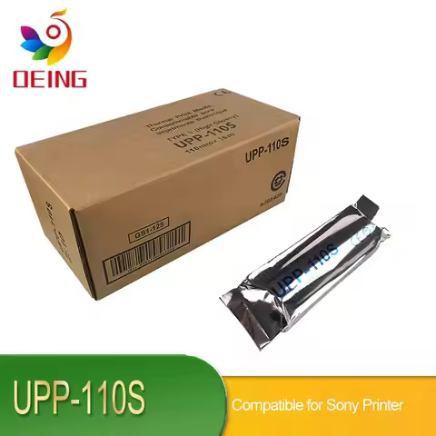 UPP-110S Compatible Thermal Printing Paper B-ultrasound Printing paper For Sony 110mm x 20m