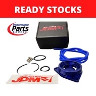 JDM HKS SQV Blow Off Valve Adaptor with HKS Blow Off Valve SSQV 2 Adjustable for Honda Civic FC