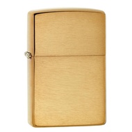 168 Zippo Armor Brushed Brass ของแท้(Empty Zippo Lighter without Fuel ไฟแช็กเปล่าไม่มีเชื้อเพลิง)