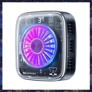 (F  Z)SR01 PRO Mobile Phone Game Cooler Number Show Magnetic Backpack Semiconductor Radiator for IOS