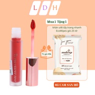 Embisu Pro Velvet Tint Lipstick (05 Coral Orange) Soft, Nutritious Lipstick - For Women