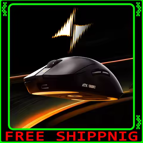ATK A9 Ultra Wireless Gaming Mouse A9/A9 SE/A9 Plus/A9 Pro Tri Mode 8K 53g Lightweight E-sports Gami