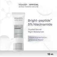 WARDAH WHITE SECRET / WARDAH CRYSTAL SECRET DAY / NIGHT CREAM 15 ML