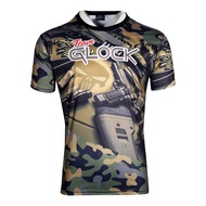 Glock T-Shirt Printed Team Glock Jersey New Design Full Sublimation