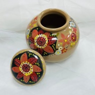 植感系列陶罐 手工繪製茶葉罐 茶倉 密封罐