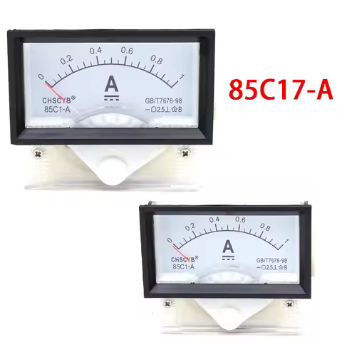 85C17 DC Ammeter 1A 2A 3A 5A 10A 15A 20A 30A 50A 75A 100A амперметр амперметр постоянный ток измерит