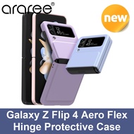 Araree Z Flip 4 Aero Flex Hinge เคสป้องกันเกาหลี Samsung Galaxy