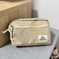 最新款‼️包郵‼️🇰🇷韓國直送 Gregory 新色 Deep Sea Blue / Sand Beige 燕麥色 皇牌熱賣 Pouch M Padded Shoulder Crossbody Bag