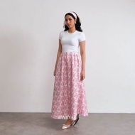 BWBYAZ STAPLE EASE - Isla Flower Skirt