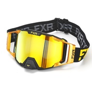 FXR Motocross Goggles Anti-Fog UV Protection Wind Dust Shield Racing