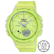 [Watchwagon] Casio Baby-G BGS-9A Step Tracker Yellow Green Resin Strap Watch BGS-100-9A bgs-100  BGS100 Ladies Watch